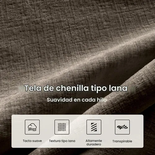 Vista 6 de PHI VILLA Conjuntos de sofás modulares Cloud, juego de sofá seccional de 2 piezas con sofá cama, sofá cómodo de 3 plazas para sala de estar y Ceniza