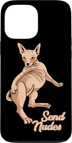 Vista 23 de Send Nudes - Nude Cat - Hairless Sphynx Cat Case for iPhone 17