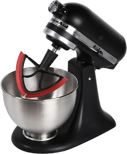 Vista 5 de New Metro Design Beater Blade Metal TH-M Compatible con KitchenAid 4.5-5 Qt Batidora de pie inclinable, color negro