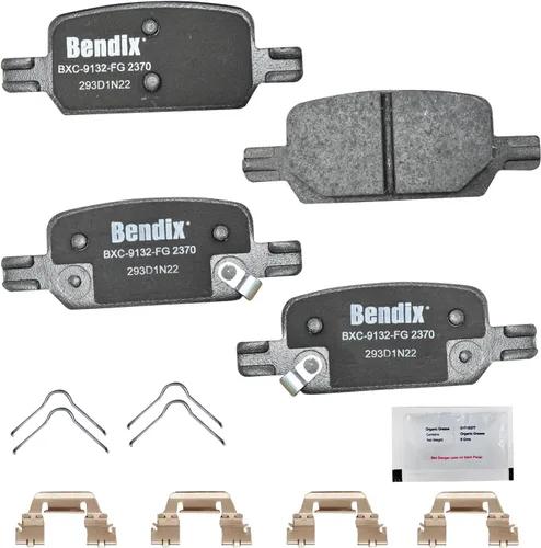 Vista 302 de Bendix Priority1 CFC154 - Juego de pastillas de freno de disco para Avanti II, Century, LeSabre, Regal, Riviera, chasis comercial, DeVille