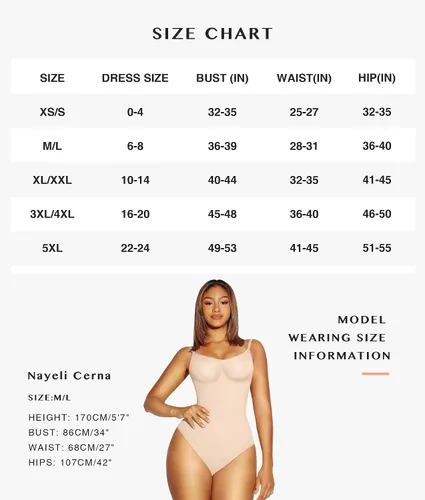 Vista 6 de FeelinGirl Shapewear Bodysuit for Women Tummy Control Thong Body Shaper Backless Seamless Bodysuit