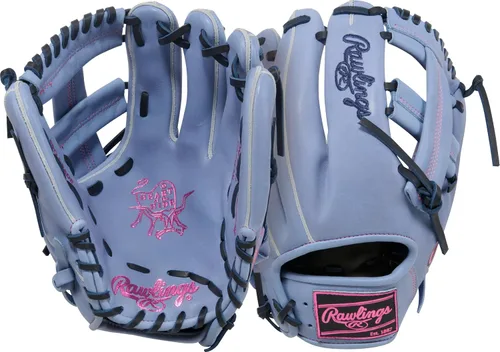 Vista 61 de Guantes de béisbol Heart of the Hide 2026 Top Grade US Steerhide Negro/Menta Pro H Web