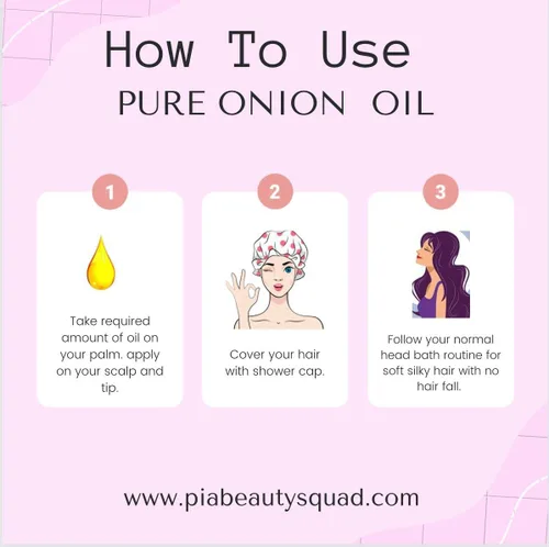 Vista 5 de Aceite natural hecho a mano para el cabello de cebolla – 4 onzas Mezcla de hierbas para el rebrote y el control de caídas Aceites esenciales