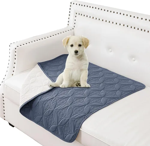 Vista 22 de Manta impermeable para perro, 30 x 30 pulgadas, fundas de sofá para mascotas pequeñas para sofá, silla, cama, protector de muebles de perros