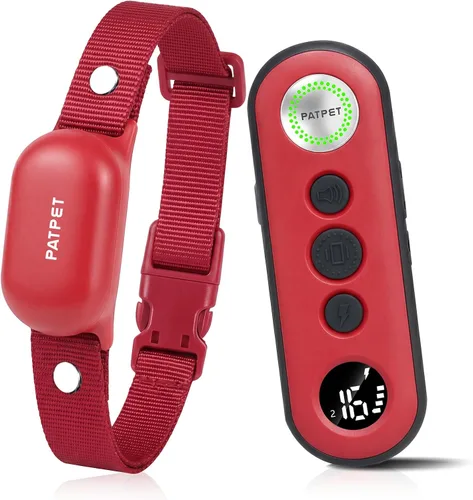 Vista 11 de PATPET Collar de choque para perros – Collar de entrenamiento de perros de 4000 pies con control remoto, IPX7 impermeable 4 modos