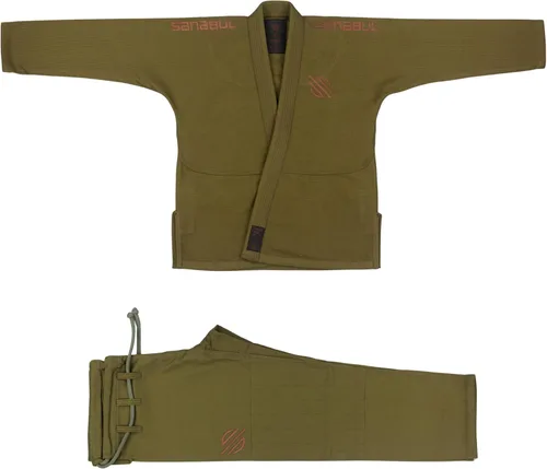 Vista 43 de Sanabul Essentials V.2 Ultra Light BJJ Jiu Jitsu Gi (ver guía especial de tallas)