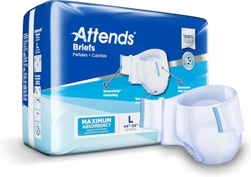 Vista 8 de Calzones transpirables Attends, BRB20, Mediano, Blanco, 96, 4