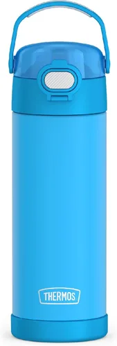 Vista 50 de THERMOS FUNTAINER - Botella aislada al vacío de acero inoxidable de 16 onzas con tapa ancha de boquilla, MINECRAFT (paquete de 6)