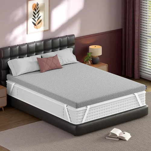 Vista 7 de BedStory 3 Inch Twin Size Firm Mattress Topper for Pressure Relief