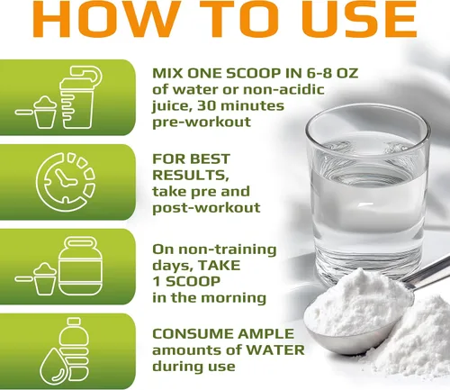 Vista 4 de MFL Muscle Creatina 3 formas de creatina micronizada 0.35 onzas 0 azúcar endulzado con stevia totalmente natural 60 porciones