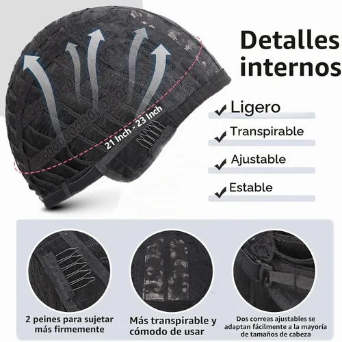 Vista 7 de Peluca de cabello negro de 14 pulgadas con flequillo + diadema de lentejuelas doradas para mujer, disfraz de mujer, pelucas sintéticas resistentes