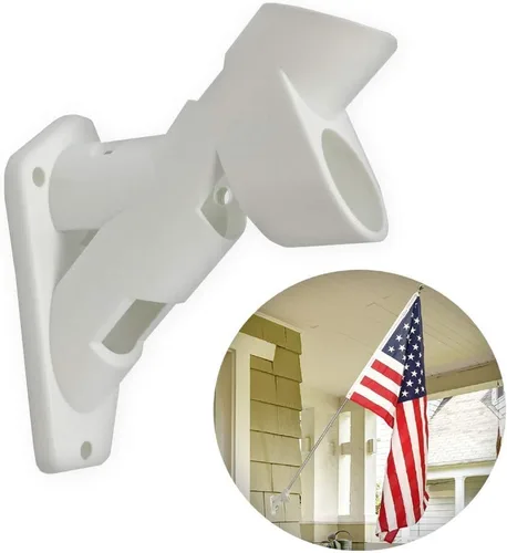 Vista 2 de Premier Designs PD23941 - Soporte de montaje de plástico resistente para todo tipo de clima, doble posición, calidad duradera de grado comercial