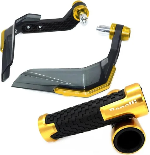 Vista 9 de Para Benelli BJ500 BJ250 TRK 502 TNT 300 600 trk502X protector de manillar de motocicleta protector de mano protector de parabrisas (color negro)