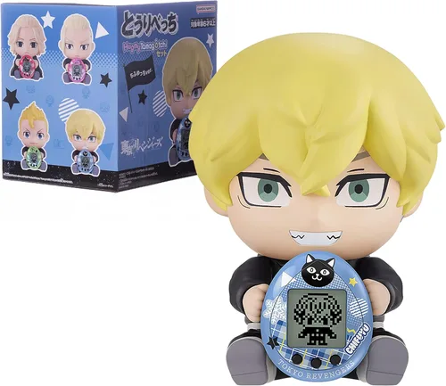 Vista 5 de Tamagotchi Nano x Tokyo Revengers - Figura de vinilo Chifuyu, HugmyTamagotchi