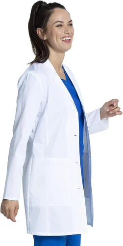 Vista 6 de Cherokee CK452 - Abrigo de laboratorio para mujer de 33 pulgadas