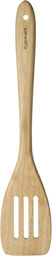 Vista 6 de Cuisinart CTG-BAM-2SP Green Gourmet - Cucharas sólidas y ranuradas de bambú, paquete de 2, 15.5" x 4.5" x 0.75