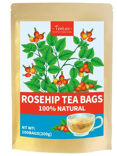 Vista 64 de TeeLux - Bolsas de té de cebada, sabor a nuez y tostado, sin cafeína, 0.07 oz x 50 bolsas Té de grano de cebada asada con aroma a nuez, sin