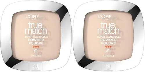 Vista 22 de L 'Oreal Paris, True Match, Polvo, 0.33 onzas, Alabaster Luz C1