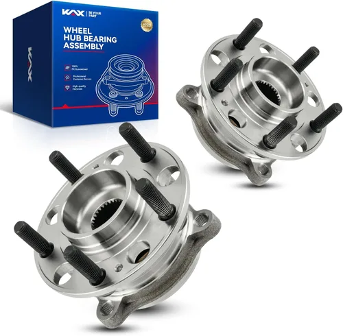 Vista 58 de KAX 510063 Rodamiento de rueda delantera compatible con Toyota Camry 2004-2017, Ford Edge 2007-2014, Toyota Sienna 2004-2010, conjunto de cubo