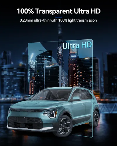 Vista 11 de 4 unidades de protector de pantalla para coche para 2023 2024 2025 Kia Niro SG2 Accesorios Pantallas panorámicos duales y protector de pantalla