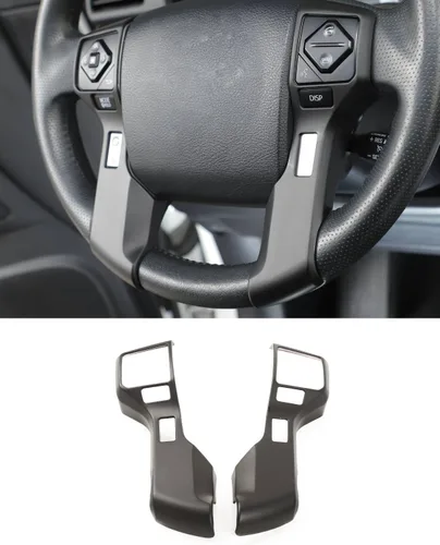 Vista 8 de Voodonala Funda decorativa para volante de 4Runner para Toyota Tacoma 2014-2021 Tundra Sequoia 2018-2021 Toyota 4Runner SUV 2010-2021