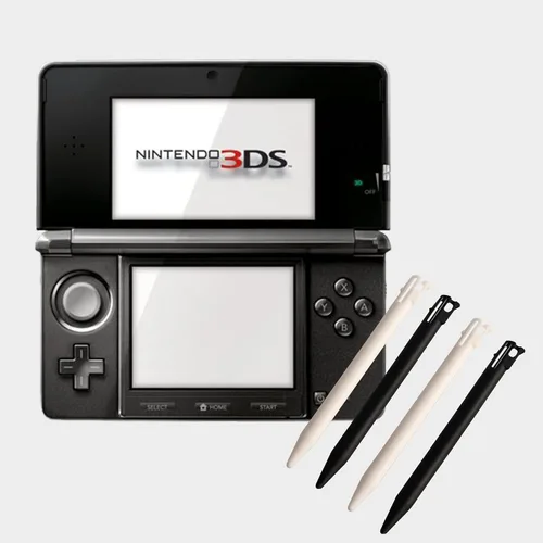 Vista 2 de Lápiz óptico 3DS lápiz óptico de repuesto compatible con Nintendo 3DS 2 en 1 Combo Touch Styli Pen Set multicolor para 3DS