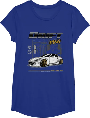 Vista 24 de Z34 370 Fairlady Z - Camiseta gráfica de cuerpo ancho, Negro, S