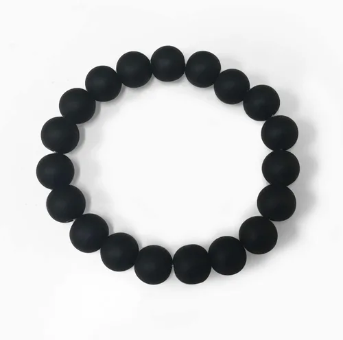 Vista 356 de Gem Avenue Handmade Round Bead Stretch Bracelet Unisex Natural Stone Beaded Jewelry for Men & Women, Elastic Wristband for Daily Wear