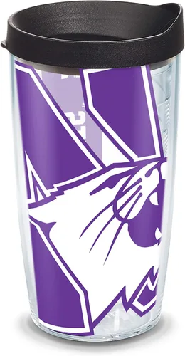 Vista 198 de Vaso térmico con tapa, marca Tervis, Idaho Univ, Transparente