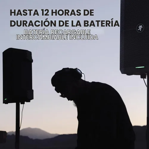 Vista 3 de Serie Mackie Thump, altavoz portátil con batería Mackie Thump GO de 8 pulgadas