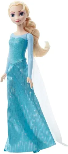 Vista 6 de Mattel Muñecas Disney Princess, Muñeca posable de Elsa de moda con ropa y accesorios característicos, juguetes de la película Frozen de Disney