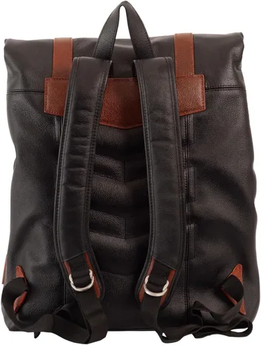 Vista 4 de McKlein U Series Element Mochila para portátil, cuero negro (18472)