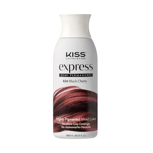 Vista 13 de Kiss Express Color de cabello semipermanente – Tinte vívido y altamente pigmentado para cabello vibrante, fórmula suave, cobertura de canas, pH
