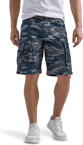 Vista 23 de Pantalones cortos cargo Wyoming con cinturón nuevos para hombre Dungarees