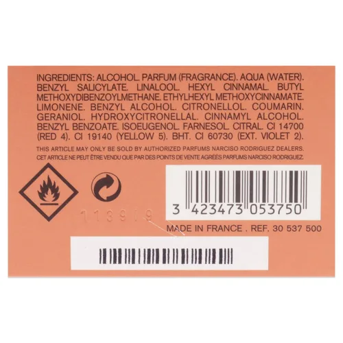 Vista 5 de Narciso Rodriguez Narciso Ambree Mujer EDP Spray 1 oz, (1170398)