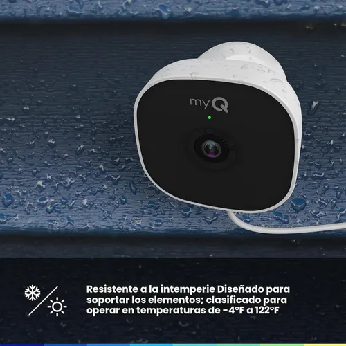 Vista 5 de Chamberlain myQ - Cámara inteligente con cable para exteriores