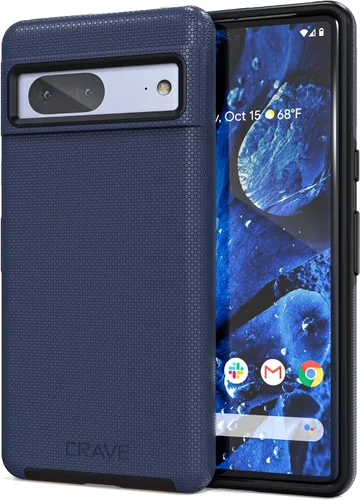 Vista 8 de Crave Funda para Pixel 5, Funda de la Serie de Protección Dual Guard para Google Pixel 5 - Aqua