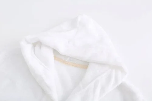 Vista 3 de Bata de baño suave con capucha para niños y niñas, ropa de dormir de 2 a 16 años