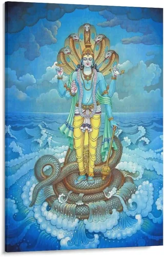 Vista 102 de Póster artístico con texto en inglés «Lord Shiva And His Family» («Lord Shiva And His Family») - Póster decorativo moderno para decorar la pared