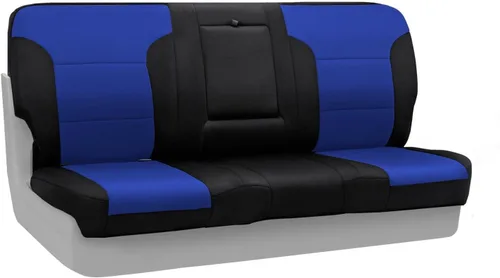 Vista 23 de Coverking Custom Fit cubierta de asiento para determinados modelos de Chevrolet – neopreno, Negro