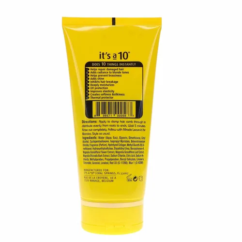Vista 2 de Es una reparación de cabello de 10 cinco minutos para rubias de 5 onzas