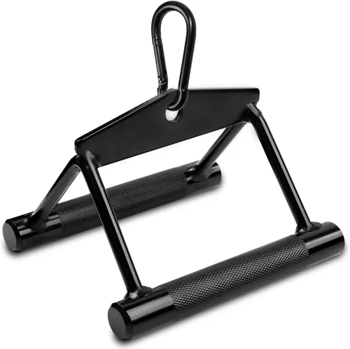 Vista 13 de Yes4All Cable Machine Attachment, Double D Handle & Tricep Rope Cable Attachment, Weight Machine Accessories Load 880 LB for Home Gym