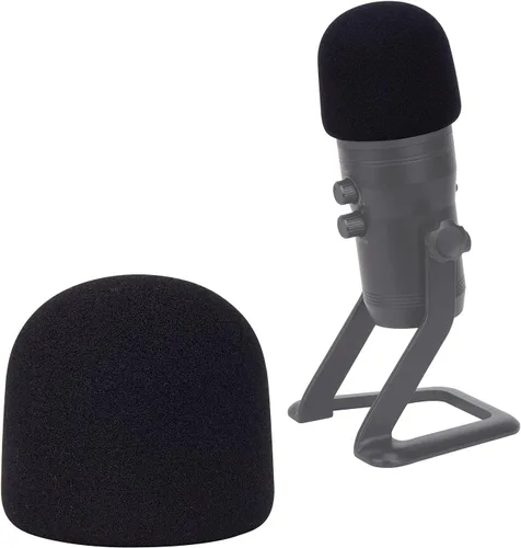 Vista 16 de YOUSHARES Filtro Pop K669B, Pantalla Antiviento de Micrófono de Espuma Compatible con Micrófono USB Fifine (K669B K669 K669L K669G K669PRO2 K669S)
