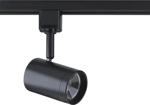 Vista 3 de Nuvo Lighting TH475 - Cabezal de pista de una luz de transición en Pwt, Nckl, B/S, acabado Slvr, 5.19 pulgadas