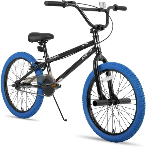 Vista 12 de JOYSTAR Brockway Freestyle - Bicicletas BMX para niños de 20 pulgadas y 24 pulgadas, bicicletas para niños de 6 a 14 años y ciclistas de nivel