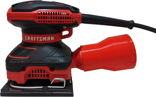 Vista 10 de Adaptador de vacío para lijadoras Dewalt - Recolección superior de polvo y ajuste de precisión - Galactic Gadgets (1-1/4 pulgadas - rojo)