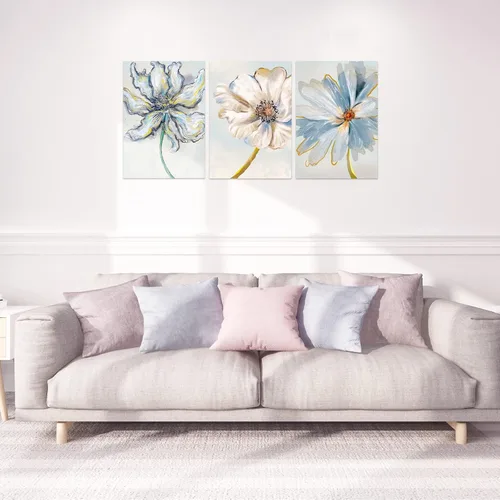 Vista 5 de Arte Acústico de Pared Paneles Acústicos, 16"X12" Acolchado Insonorizante, 3 Piezas Paneles de Pared Acústicos Insonorizados, Paneles Autoadhesivos