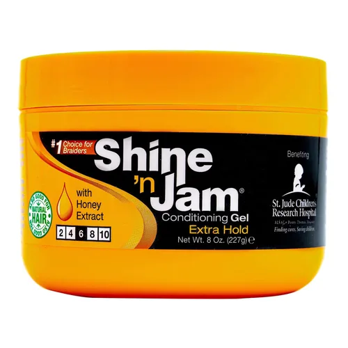 Vista 5 de Ampro Shine 'n Jam - Extra Hold 8 oz (paquete de 6) por Ampro