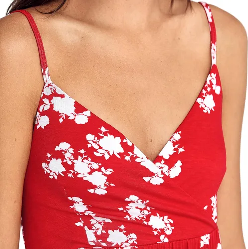 Vista 7 de ellos Vestido largo de punto para mujer de talla grande