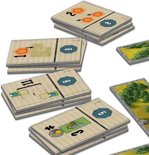 Vista 5 de Barenpark Bad News Bears - Expansión del juego de mesa Juego de estrategia Divertido juego de rompecabezas con temática de animales de zoológico